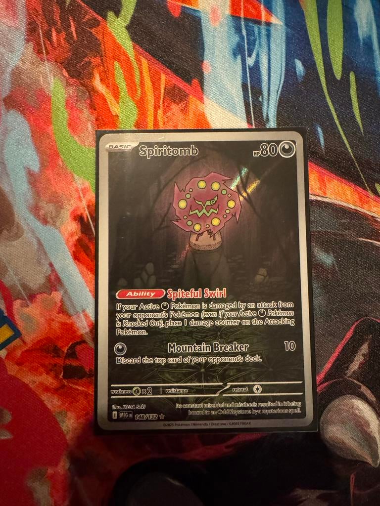Spiritomb 148/132 - MEG, Ophalen of Verzenden, Zo goed als nieuw, Losse kaart