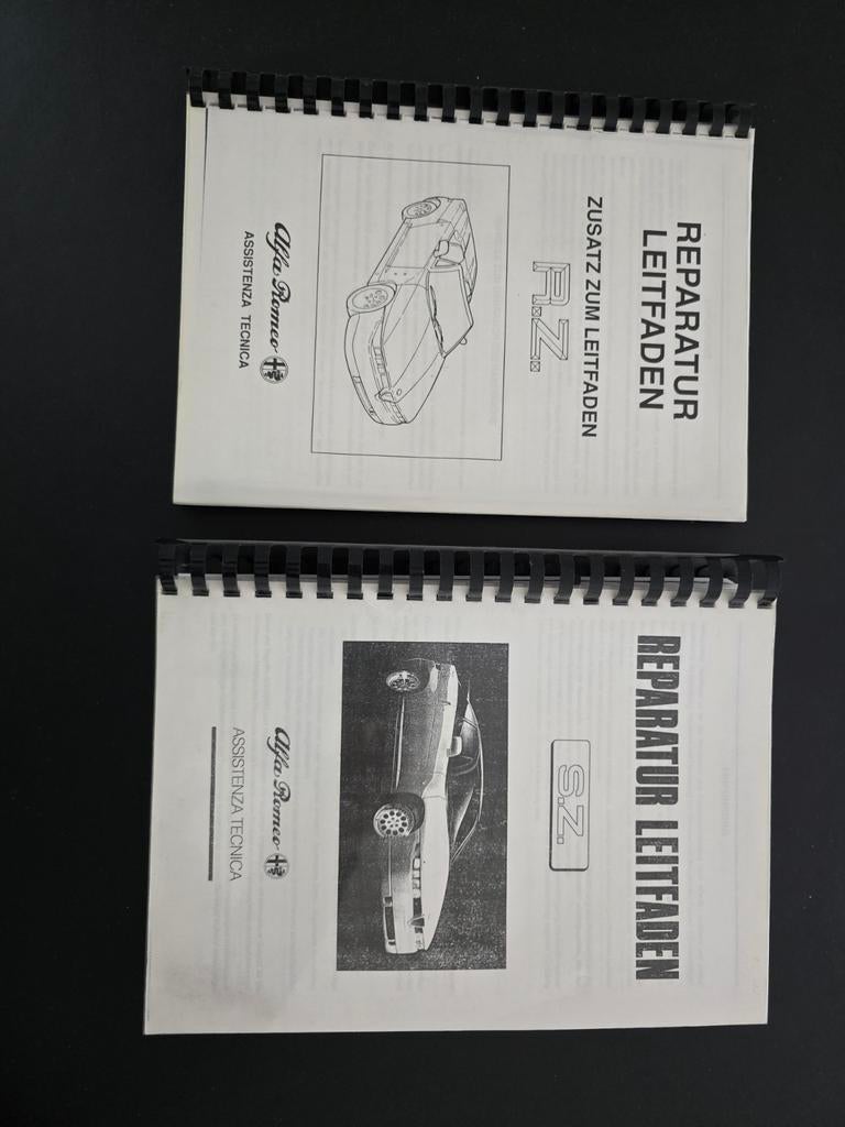 Alfa Romeo SZ en RZ Werkplaatshandboek - Nieuwstaat!, Ophalen of Verzenden