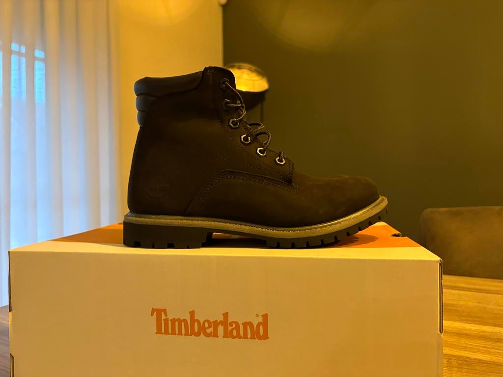 Timberland Laarzen - Maat 38 - Zwart, Hoge laarzen, Verzenden, Zwart, Nieuw