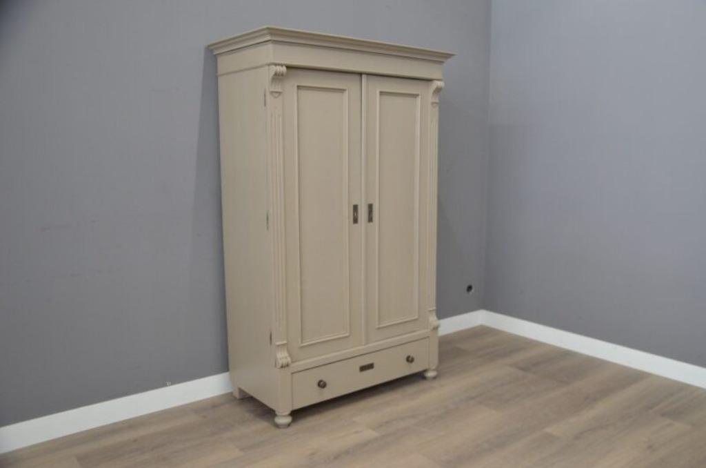 Duitse Tweedeurskast 110 cm breed 185 cm hoog, Huis en Inrichting, Kasten | Overige, Ophalen of Verzenden