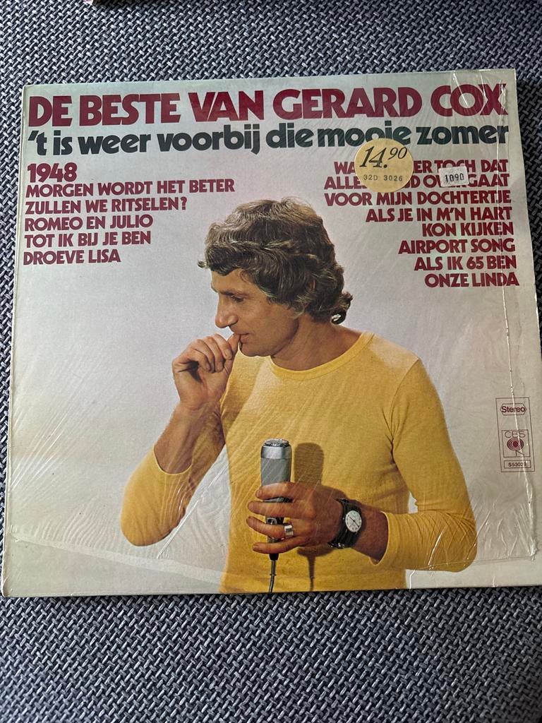 Gerard Cox - De Beste Van Vinyl LP, Ophalen of Verzenden, Gebruikt, 12 inch, Levenslied of Smartlap