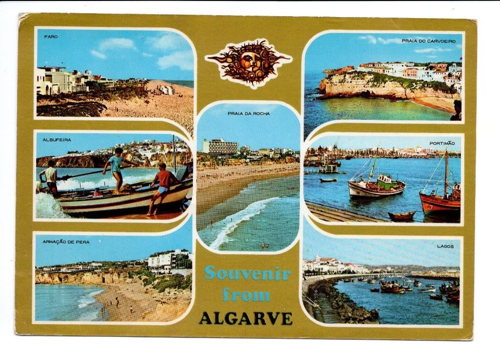 Ansichtkaart: Vakantie Algarve, Portugal [4781]  [VeAnAn], Ophalen of Verzenden, 1960 tot 1980, Gelopen, Overig Europa