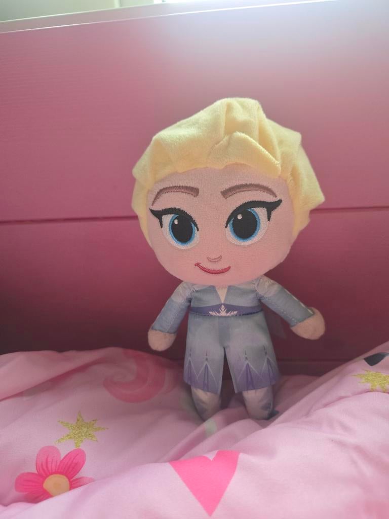 Leuke Elsa knuffel van Frozen II, Ophalen of Verzenden, Zo goed als nieuw, Overige typen