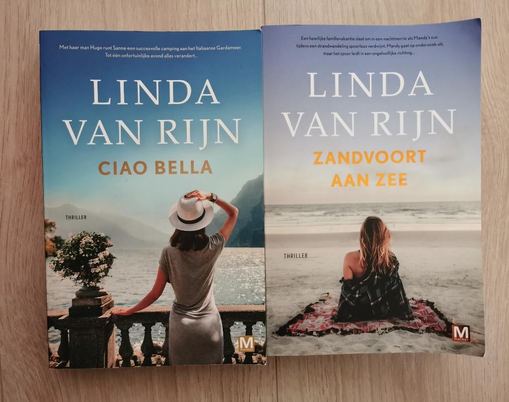 516.. Linda van Rijn - 2 stuks, Boeken, Ophalen of Verzenden, Zo goed als nieuw