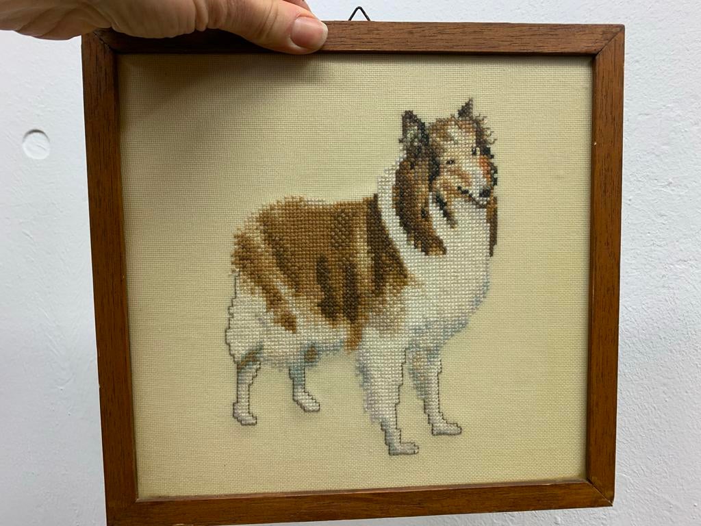 Vintage Borduurwerken - Lassie, Pauwen, Frans Hals, Stilleve, Ophalen of Verzenden
