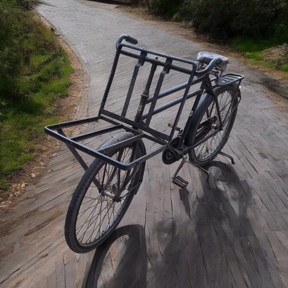 0ldtimer transportfiets, bakkersfiets, reclamefiets van Empo, Fietsen en Brommers, Fietsen | Oldtimers, Ophalen, Terugtraprem