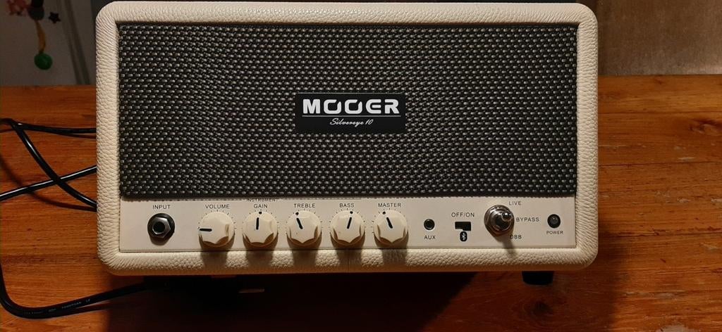 Mooer Silvereye 10 gitaarversterker bluetooth speaket, Ophalen of Verzenden, Zo goed als nieuw, Mooer, .