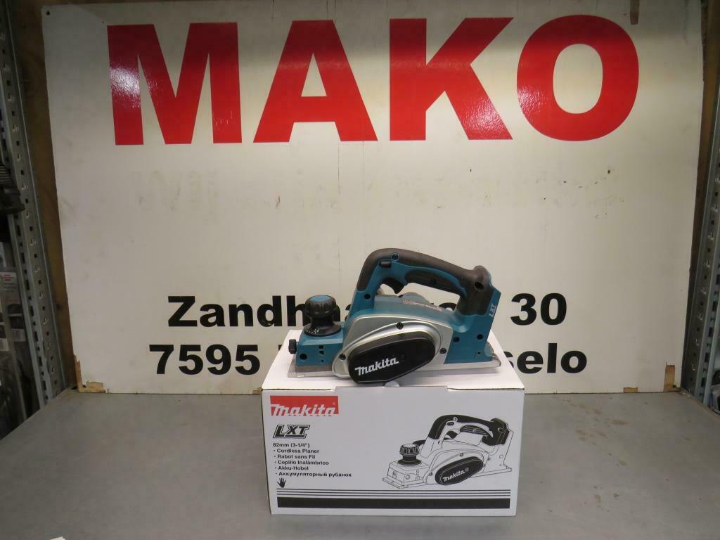 Makita DKP180Z 18V Li-Ion Accu schaafmachine body - 82mm, Makita, Nieuw, Zandhaarweg, Ophalen of Verzenden