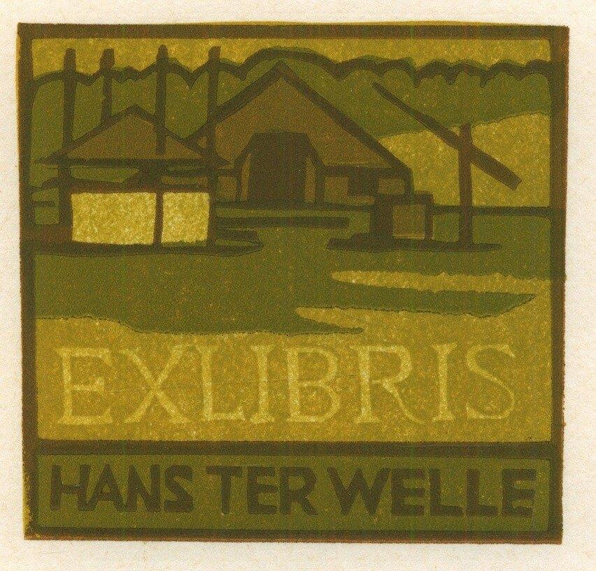 3169 Ex Libris Nederland : Henk Blokhuis, z.j., Verzenden