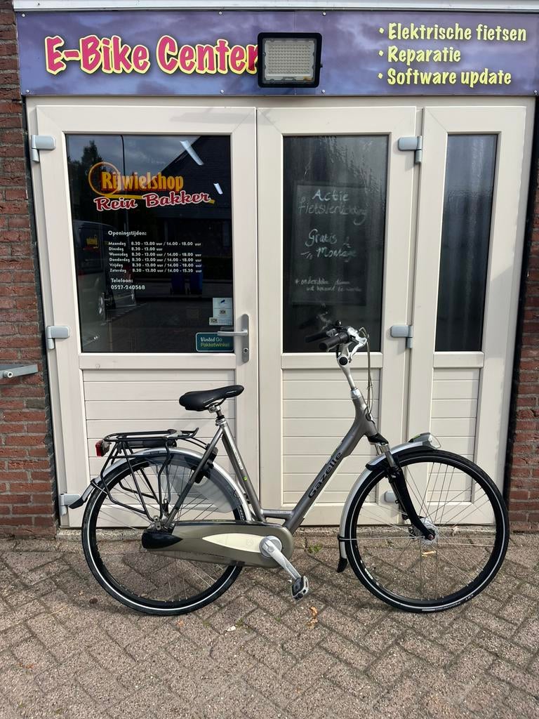 In nette staat gazellle montreux d57 cm met 8 vers, Ophalen, Versnellingen, 56 cm of meer, Zo goed als nieuw