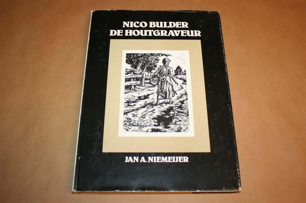 Boek. Nico Bulder, de houtgraveur., Antiek en Kunst, Ophalen of Verzenden