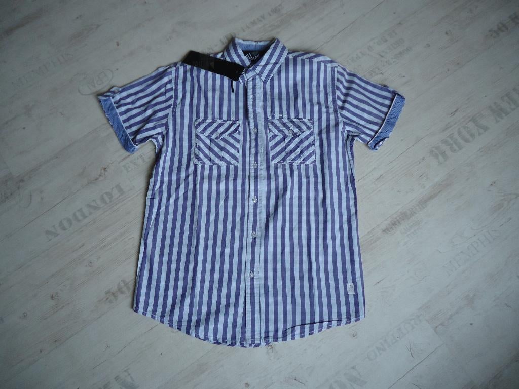 *Nieuw blouse van Cult Edition (Shoeby)korte mouw, maat S.*, Kleding | Heren, Overhemden, Cult Edition, Halswijdte 38 (S) of kleiner