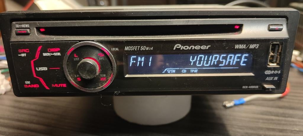Pioneer DEH-4000UB autoradio, Ophalen of Verzenden