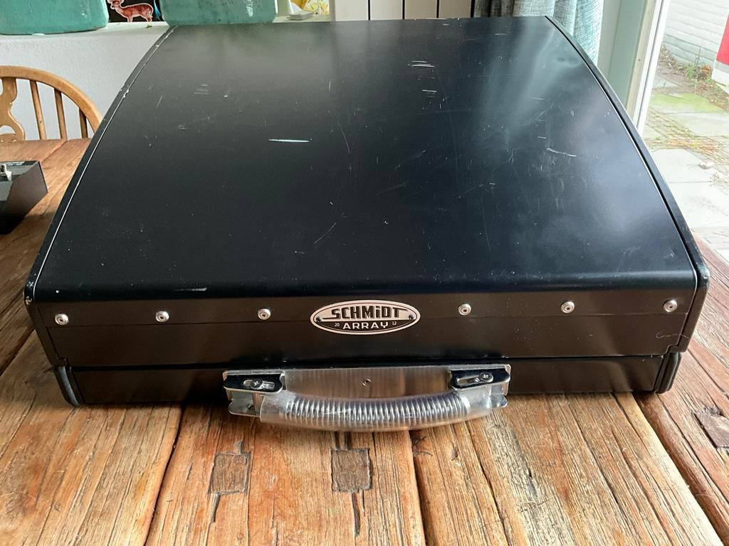Schmidt Array 450xdm Pedalboard met toebehoren, Ophalen of Verzenden, Gebruikt, Elektrische gitaar, Flightcase