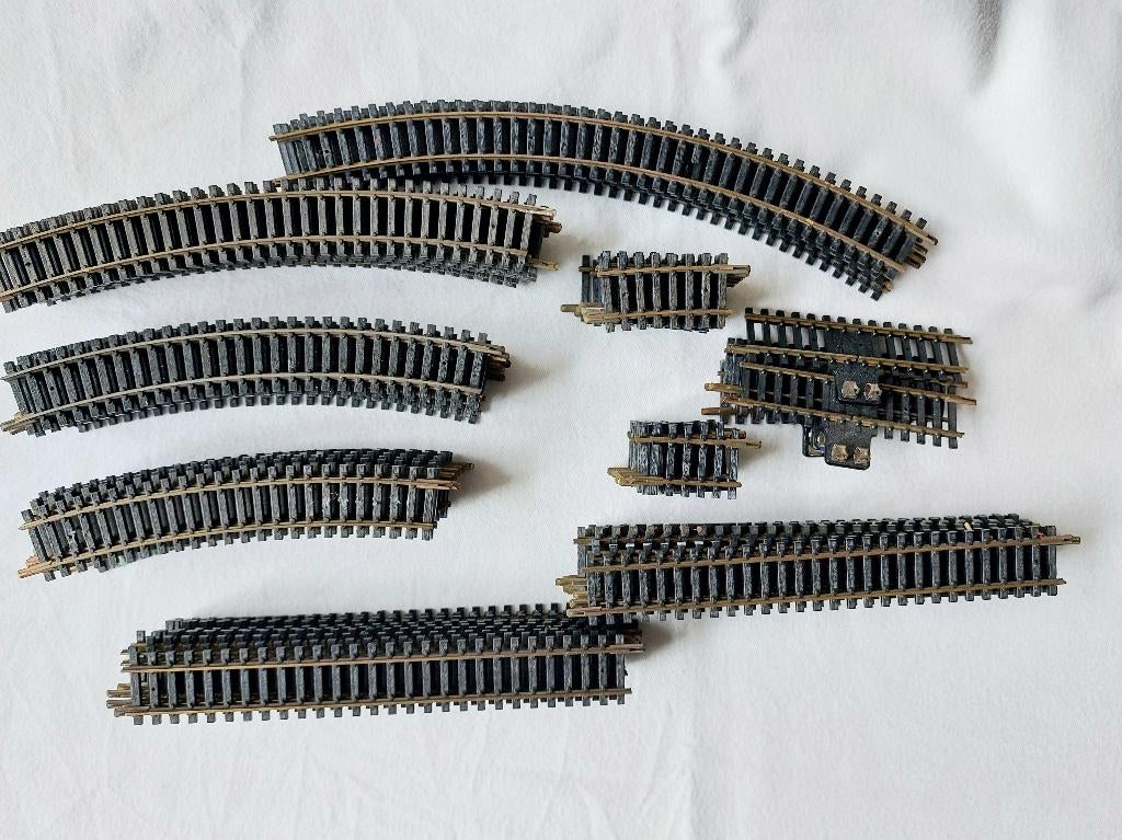fleischmann rail, Hobby en Vrije tijd, Modeltreinen | H0, Gebruikt, Rails, Gelijkstroom, Fleischmann, Ophalen of Verzenden