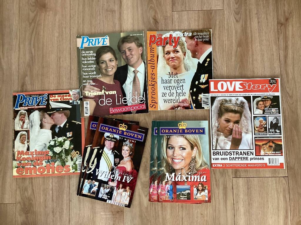 Maxima en W.A. Alexander fotoboeken, Verzamelen, Koninklijk Huis en Royalty, Zo goed als nieuw, Tijdschrift of Boek, Ophalen of Verzenden