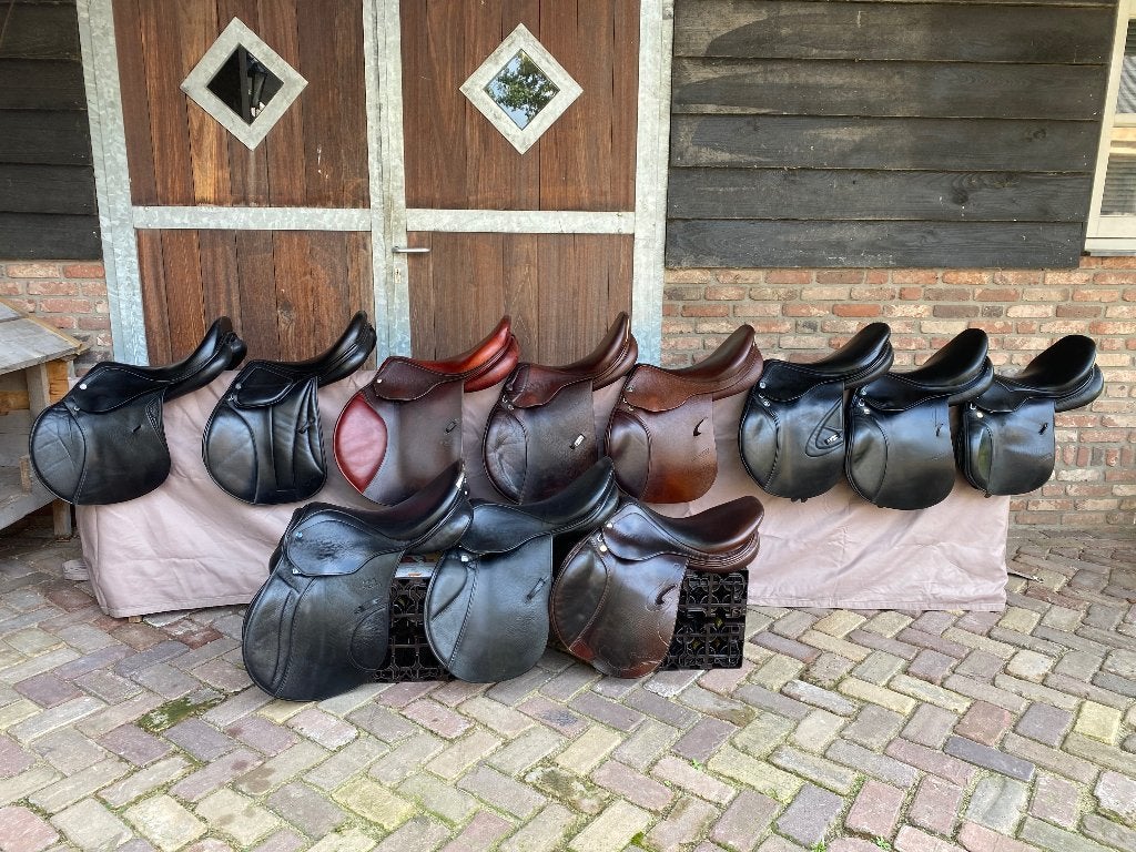 Springzadel Prestige diverse modellen/CWD/Stübben/Equiline!!, Dieren en Toebehoren, Prestige, Ophalen of Verzenden, Inclusief zadelhoes