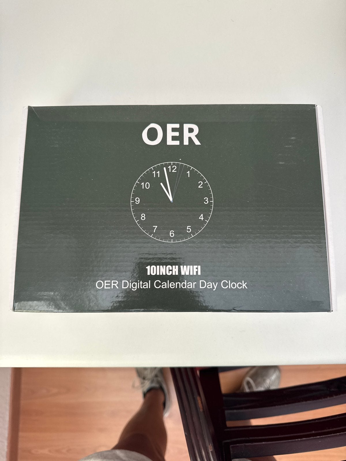 OER Digitale Kalender Dagklok 10 inch WiFi, Huis en Inrichting, Ophalen, Nieuw, Analoog en Digitaal, Kalenderfunctie