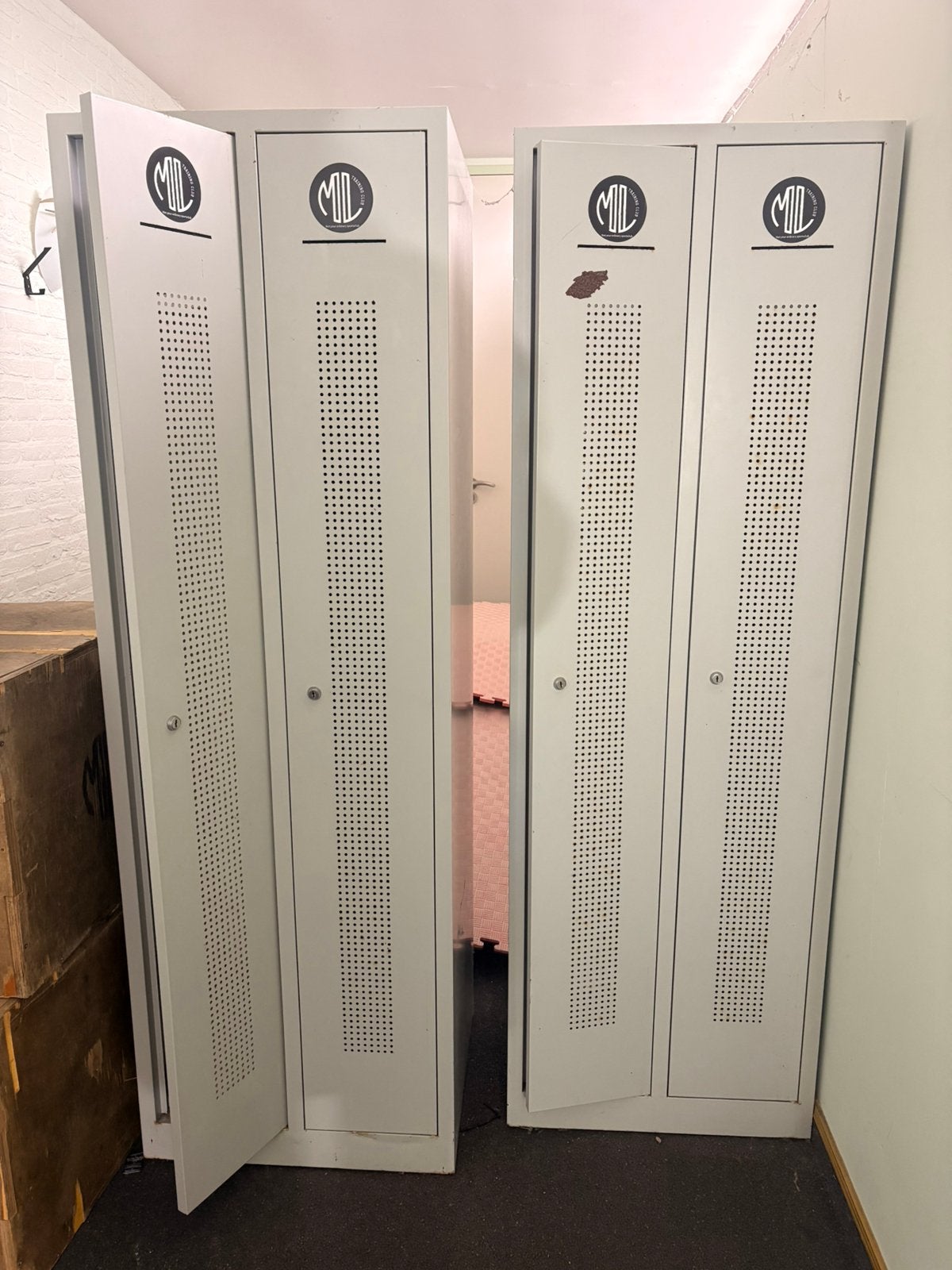 Lockers zonder sleutels 5x 2 stuks, Ophalen