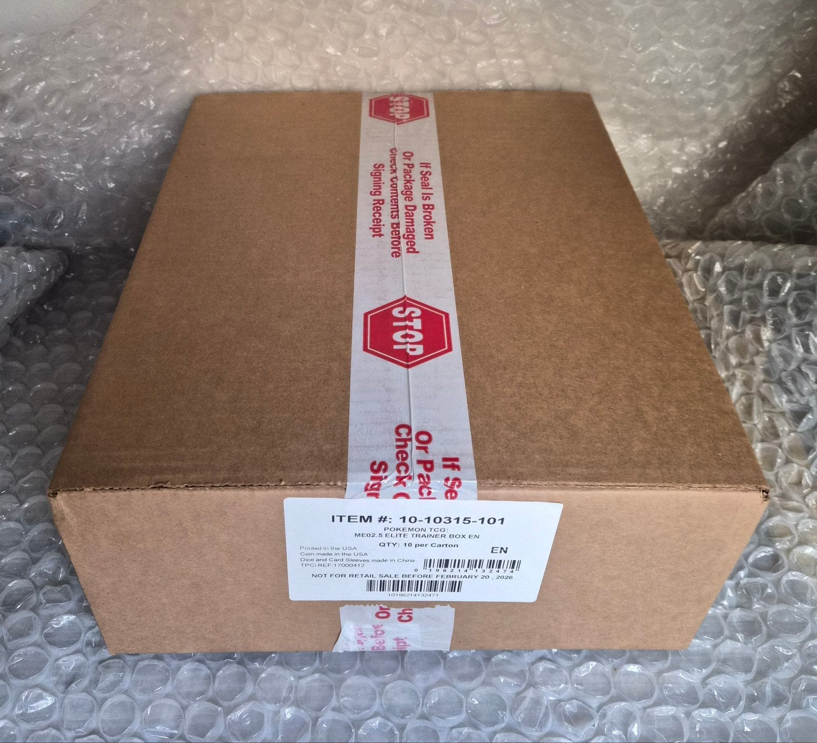 Ascended Heroes ETB case - SEALED, Ophalen of Verzenden, Nieuw, Boosterbox