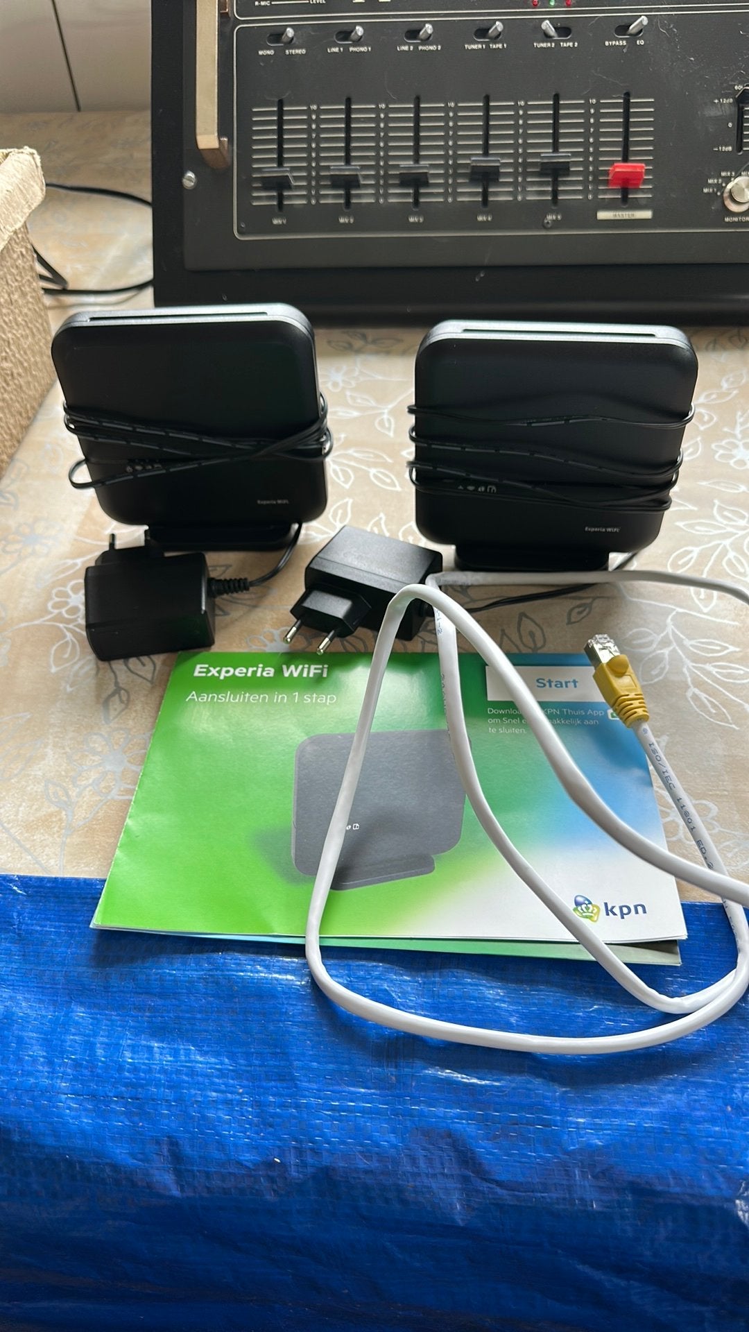 KPN Experia WiFi (Set van 2) – Complete Wifi-versterkers, Ophalen of Verzenden, Zo goed als nieuw