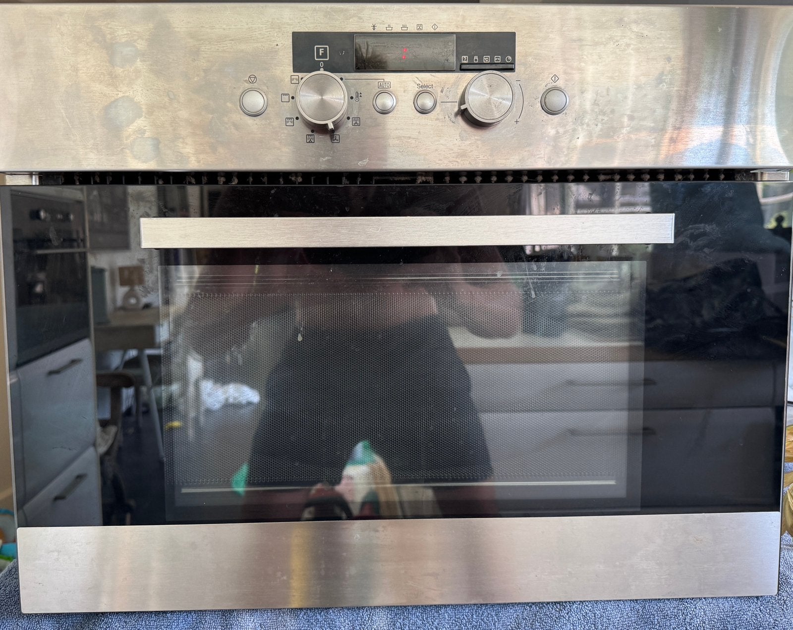 Ikea MW C00 S combi magnetron(inbouw). Afmetingen 60x45., Ophalen, Combimagnetron, Gebruikt, Hete lucht