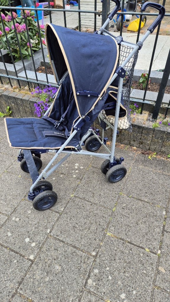 Chicco Buggy, wandelwagen, Kinderwagen, blauw. S48, Tweedehands verkoop, Tweedehands verkoop, Gebruikt, Ophalen of Verzenden