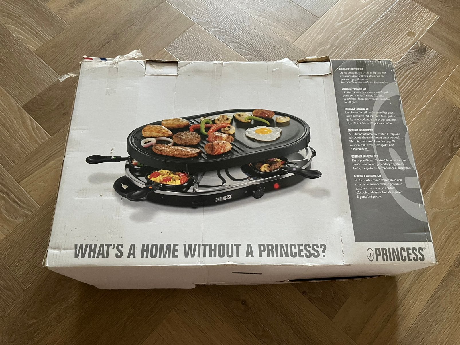 Gourmetstel Princess, Witgoed en Apparatuur, Gourmetstellen, Ophalen of Verzenden, Gebruikt, 4 t/m 7 personen