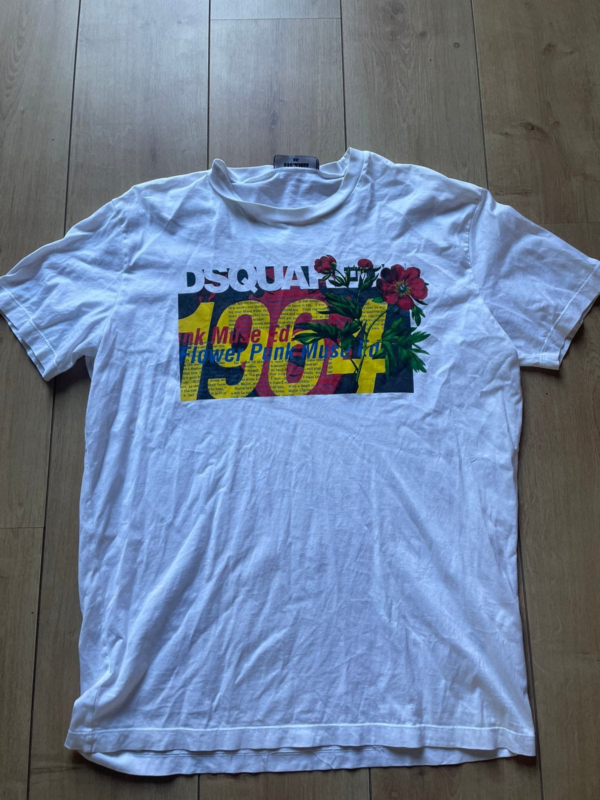 Dsquared t shirt, Ophalen of Verzenden, Zo goed als nieuw, Maat 56/58 (XL), Zwart