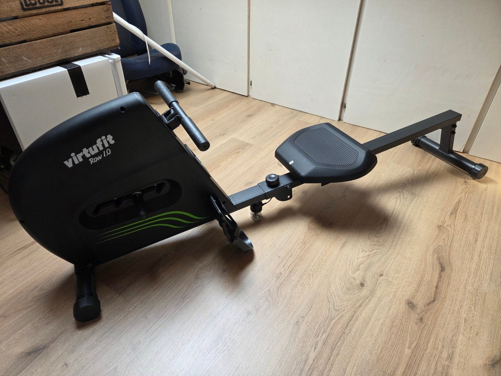Virtufit Row 1.0 Roeimachine - Zo goed als nieuw, Ophalen, Buik, Zo goed als nieuw, Metaal