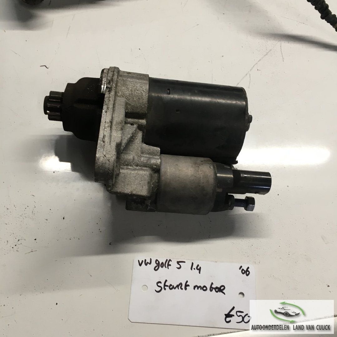 Vw Golf 5 1.4 2006  Startmotor, Gebruikt, -, -, Ophalen of Verzenden