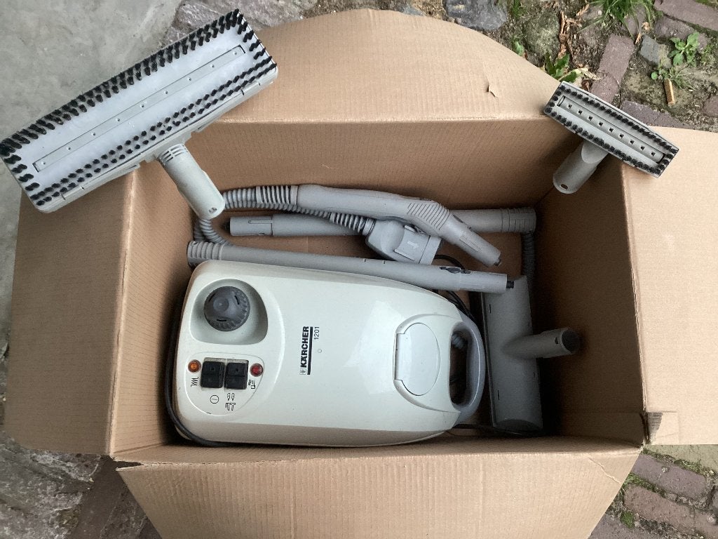 Kärcher 1201 stoomreiniger stoomcleaner, Ophalen, Gebruikt, Stoomreiniger