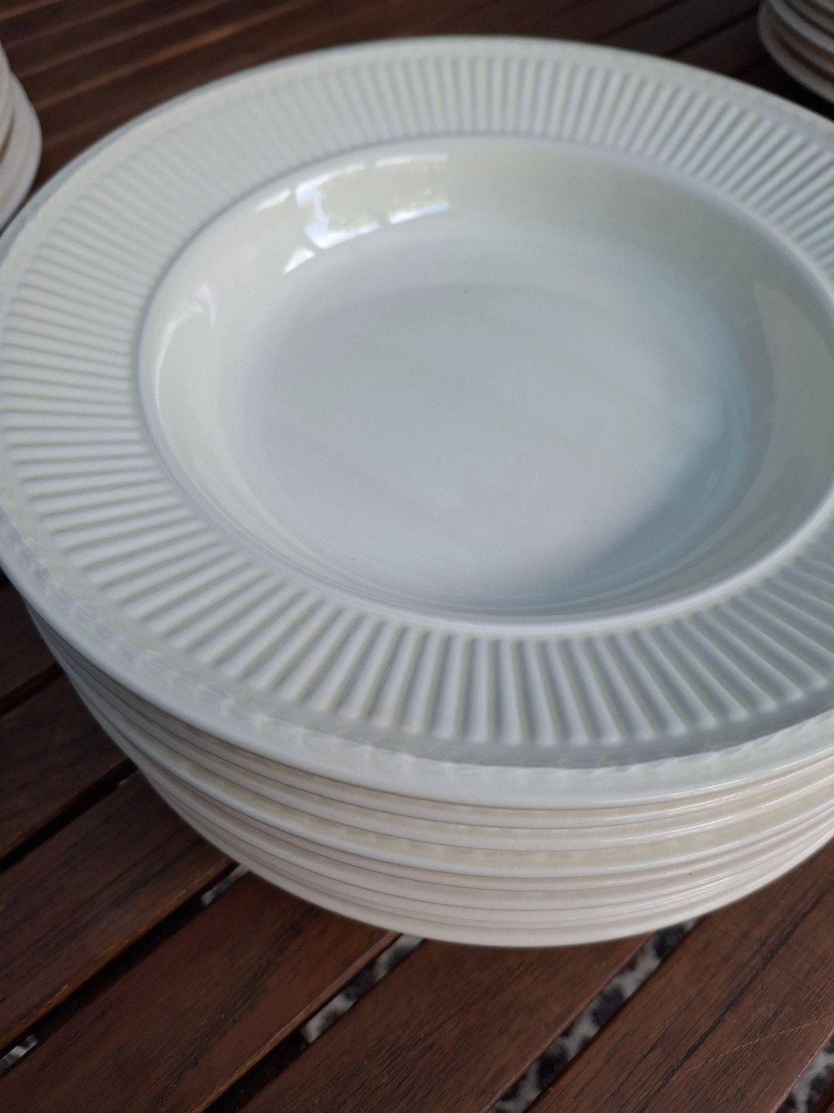 Soepborden Wedgewood Edme, Ophalen of Verzenden, Zo goed als nieuw, Aardewerk, Bord(en)