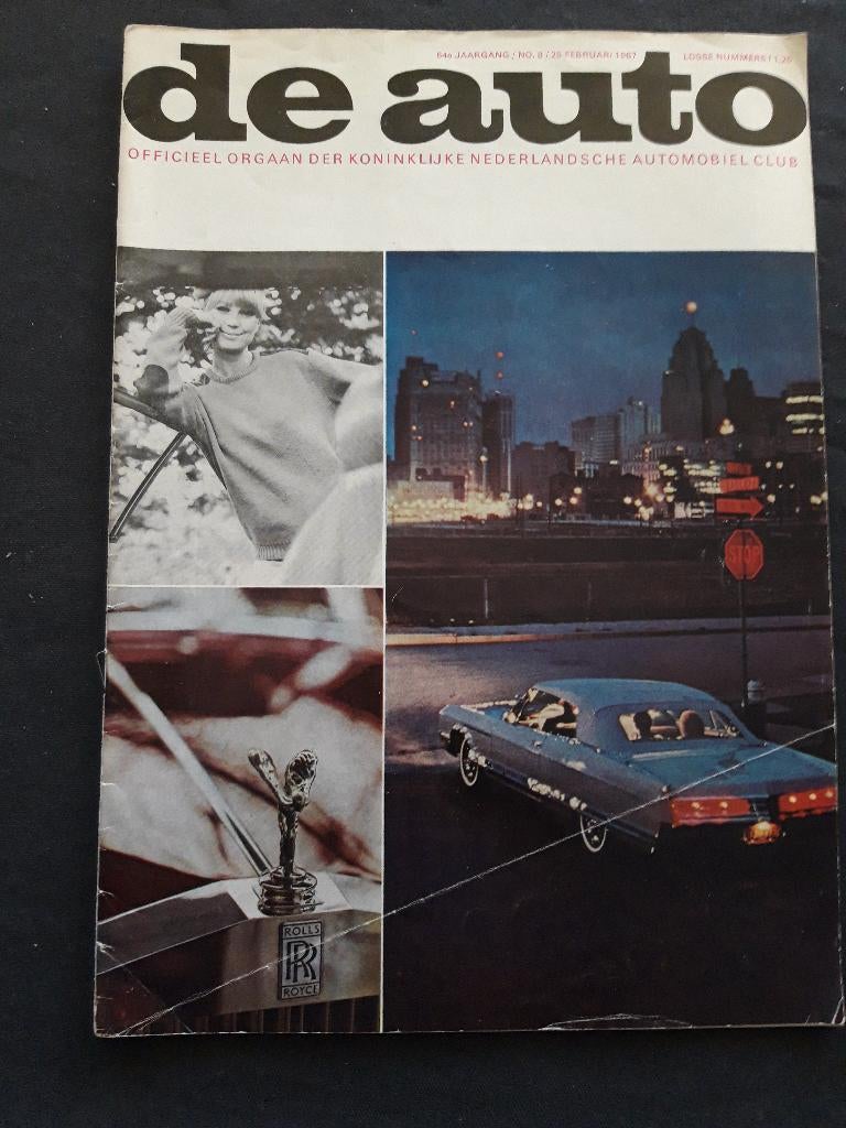 De Auto 8 '67 - Triumph 1300 - Jhr Gijs van Lennep interview, Boeken, Ophalen of Verzenden, Zo goed als nieuw, Algemeen