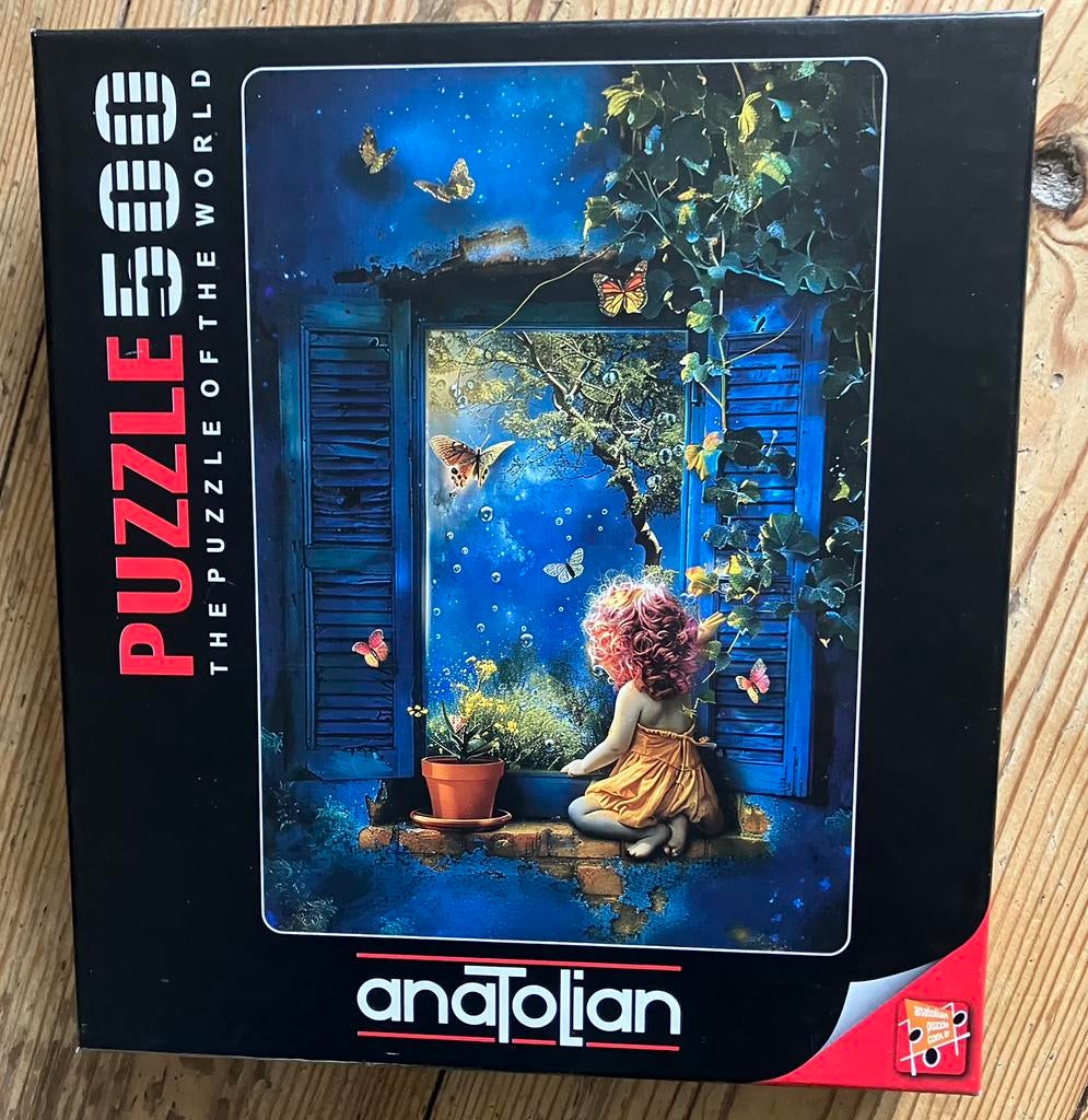 ANATOLIAN legpuzzel, Ophalen of Verzenden, 500 t/m 1500 stukjes, Zo goed als nieuw, Legpuzzel