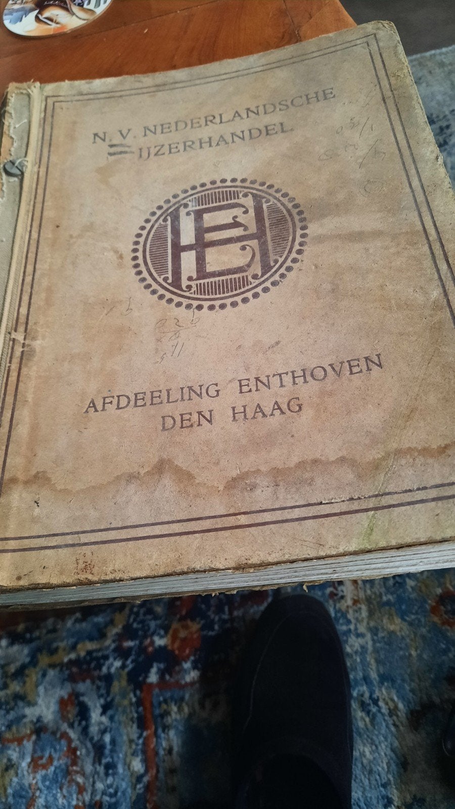 Album voor de Bouwvakken - N.V. Nederlandsche IJzerhandel, Ophalen of Verzenden, N.V. Nederlandsche IJzerhandel