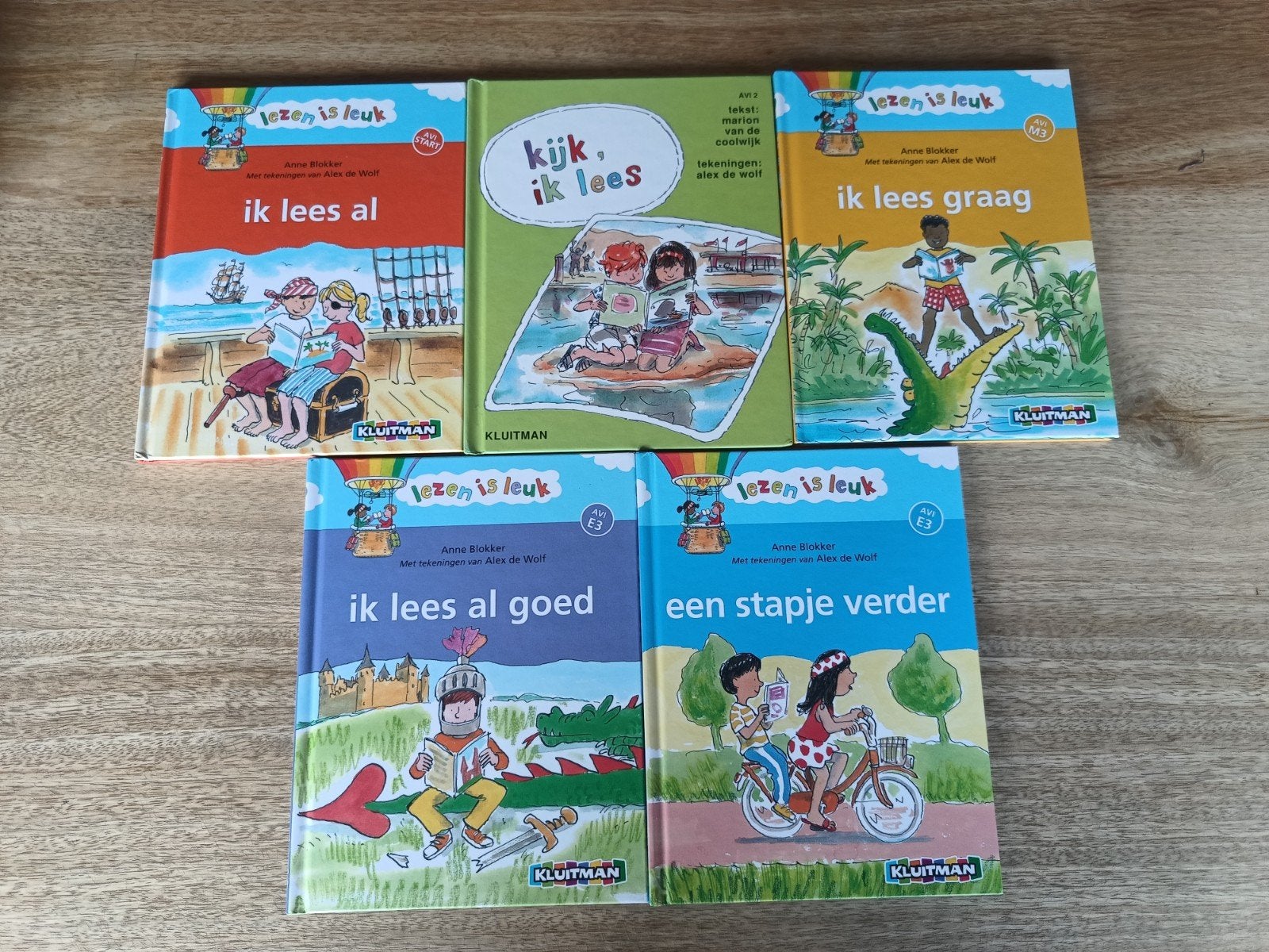 Boeken uit de serie lezen is leuk, Ophalen of Verzenden, Zo goed als nieuw, Anne Blokker, Fictie algemeen