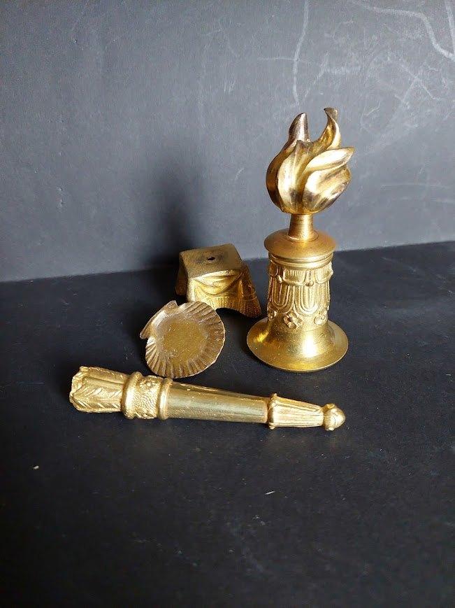 Onderdelen voor antieke vergulde Franse pendules, Antiek en Kunst, Antiek | Klokken, Ophalen