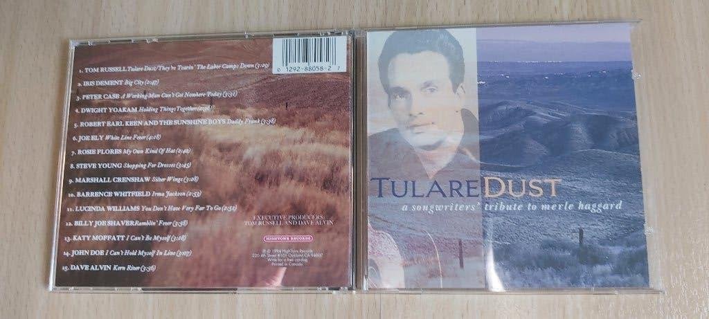 Merle Haggard Tribute Tulare Dust CD(D Alvin ,Luc Williams, Pop, Ophalen of Verzenden, Zo goed als nieuw, Album