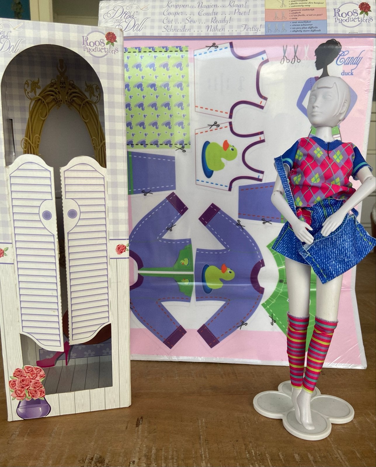 Roos Productions Dress Your Doll Candy Duck, Ophalen of Verzenden, Nieuw, Overige typen