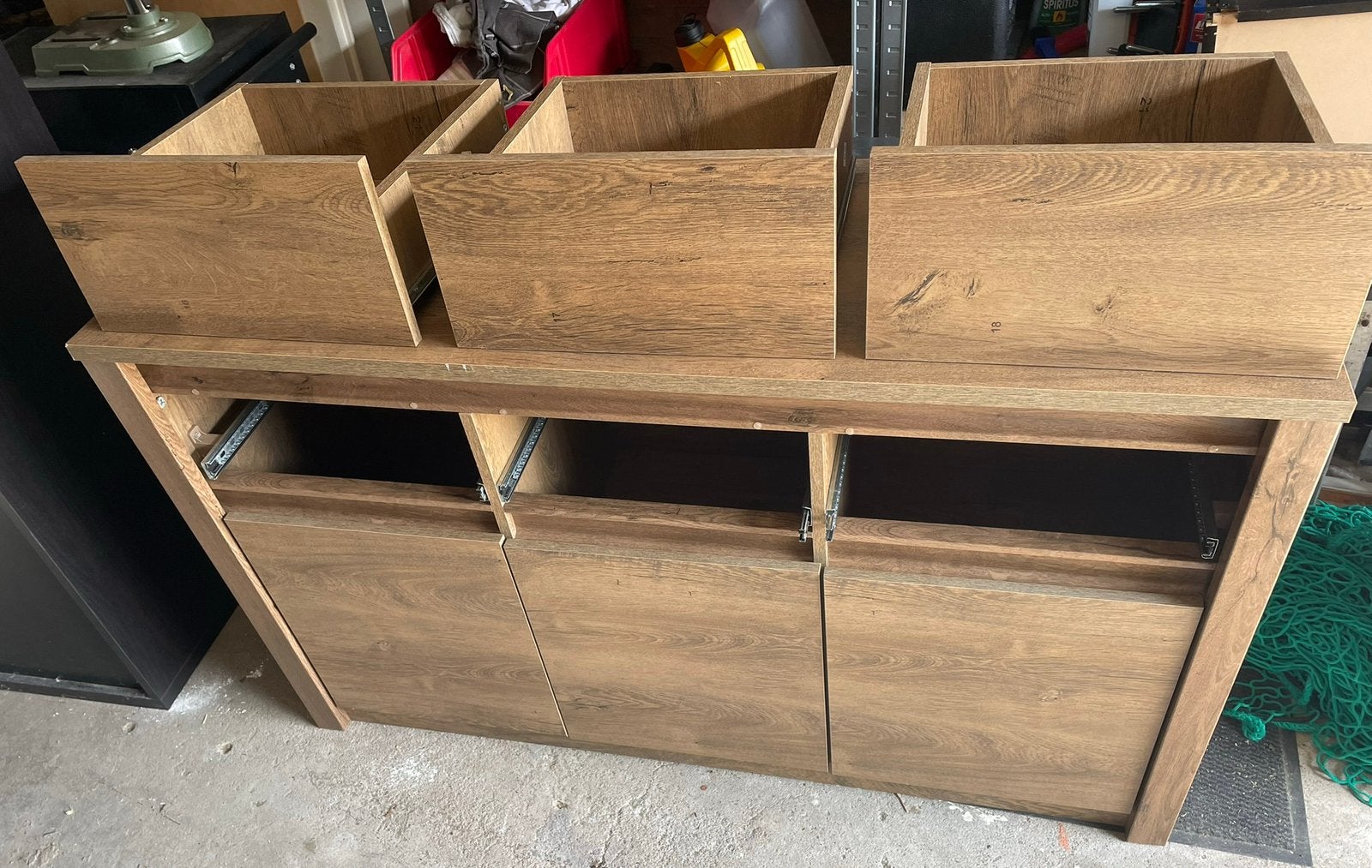 Jysk VEDDE dressoirkast, Ophalen, 100 tot 150 cm, Met lade(s), Zo goed als nieuw