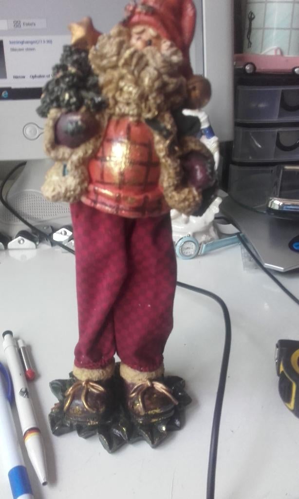 Kerstman beeld (Z136-35), Diversen, Kerst, Ophalen of Verzenden, Zo goed als nieuw