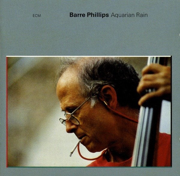 Barre Phillips – Aquarian Rain (1992) ECM, Cd's en Dvd's, Ophalen of Verzenden, Zo goed als nieuw, Jazz, Album
