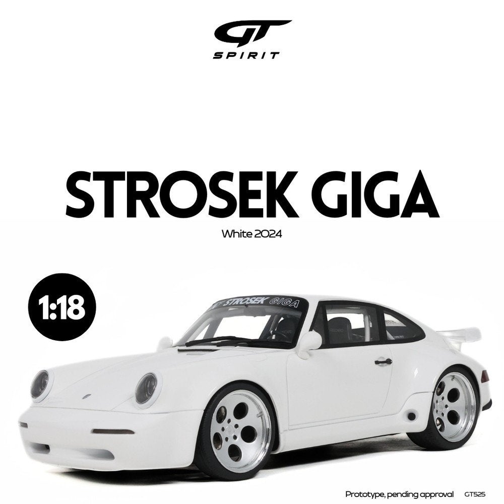 Gt Spirit
Porsche 911 (964) Strosek Giga
1/999 1:18 Nieuw, Hobby en Vrije tijd, Modelauto's | 1:18, Ophalen of Verzenden, Nieuw