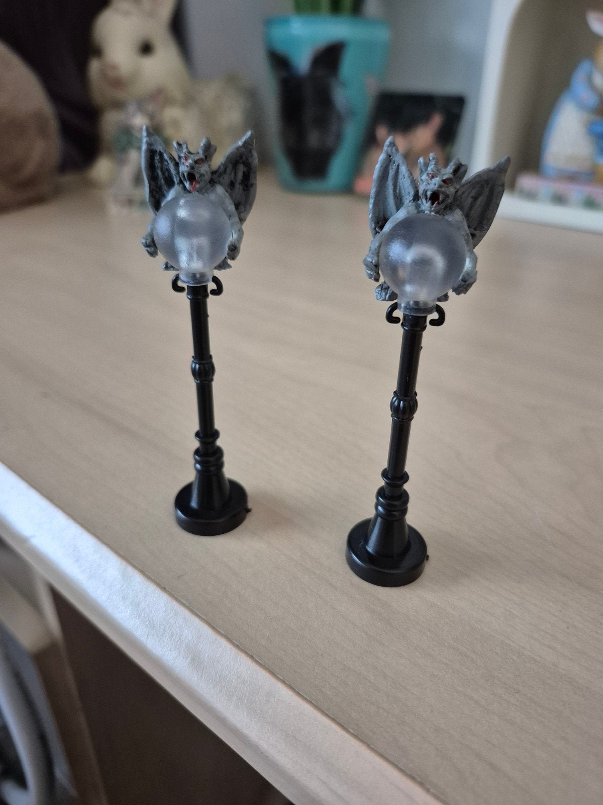 Lemax spooky town gargoyle lantaars, Ophalen of Verzenden, Zo goed als nieuw