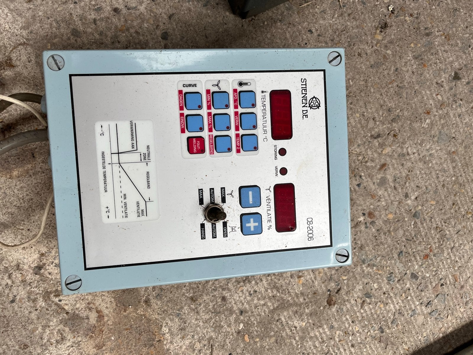 Stienen DE CB-2006 Klimaatcomputer voor pluimveestal