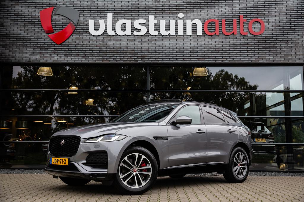 Jaguar F-Pace 2.0 P400e PHEV R-Dynamic SE , Panoramadak, Mer, 404 pk, Gebruikt, 4 cilinders, 2000 kg