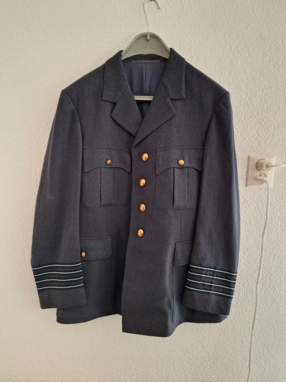 DT jas kolonel Klu 1967, Ophalen of Verzenden, Luchtmacht, Nederland, Kleding of Schoenen