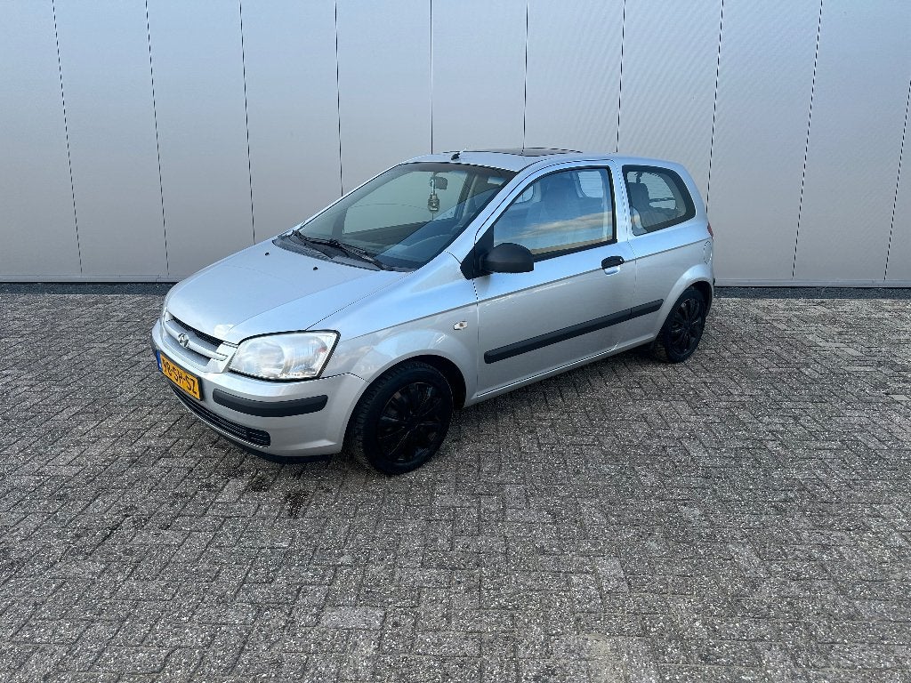 Hyundai Getz 1.1 5DRS 2006 Grijs, Auto's, Hyundai, Particulier, Getz, ABS, Airbags, Bluetooth, Centrale vergrendeling, Elektrische ramen