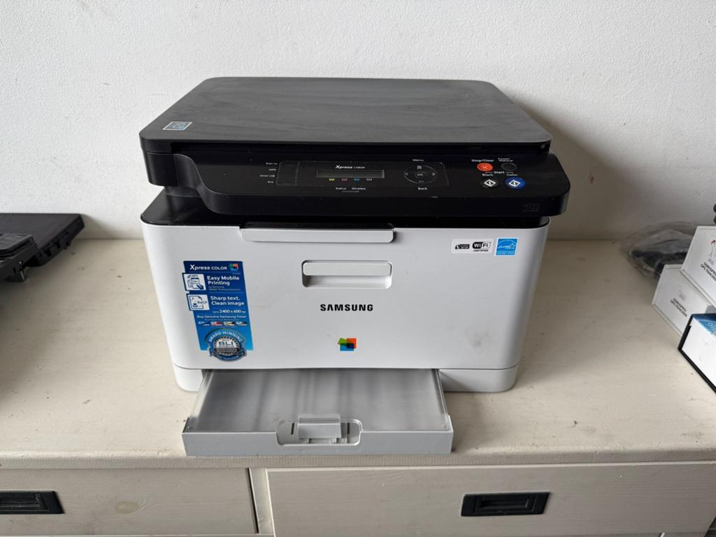 Samsung Xpress C480W laserprinter met scanner, Computers en Software, Printers, Ophalen, Gebruikt, All-in-one, Samsung